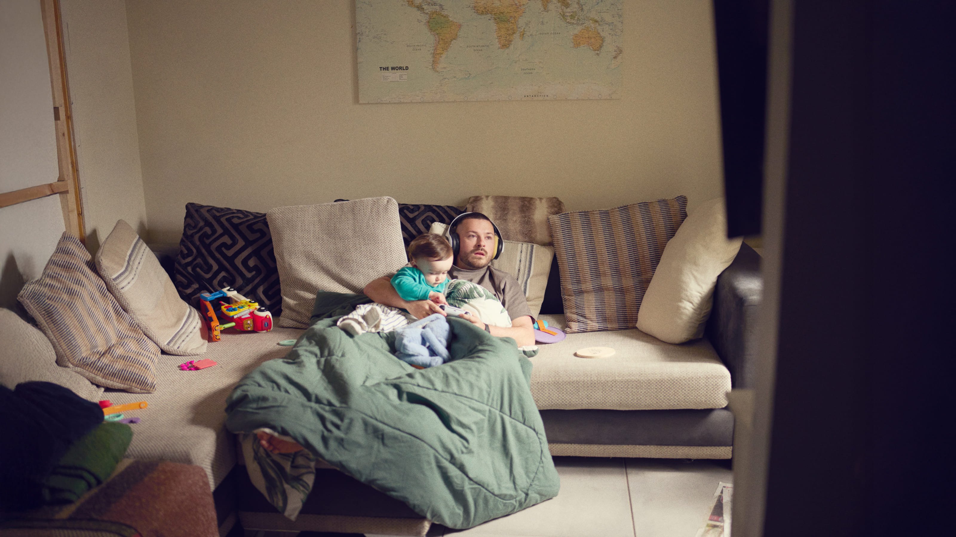 Man is happy after going through my allianz