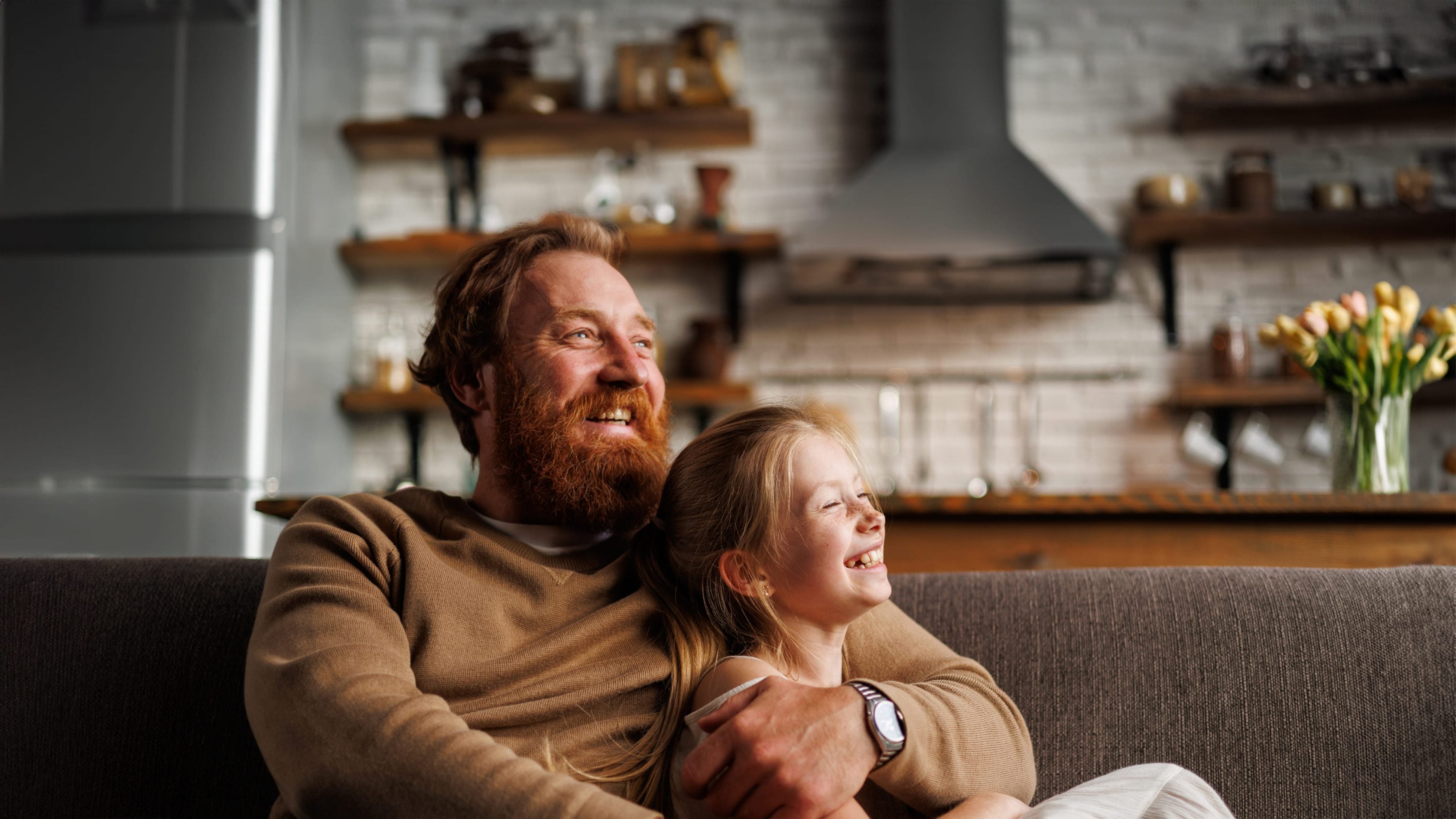 a father and his daughter