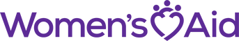 Women's Aid main logo, purple writing