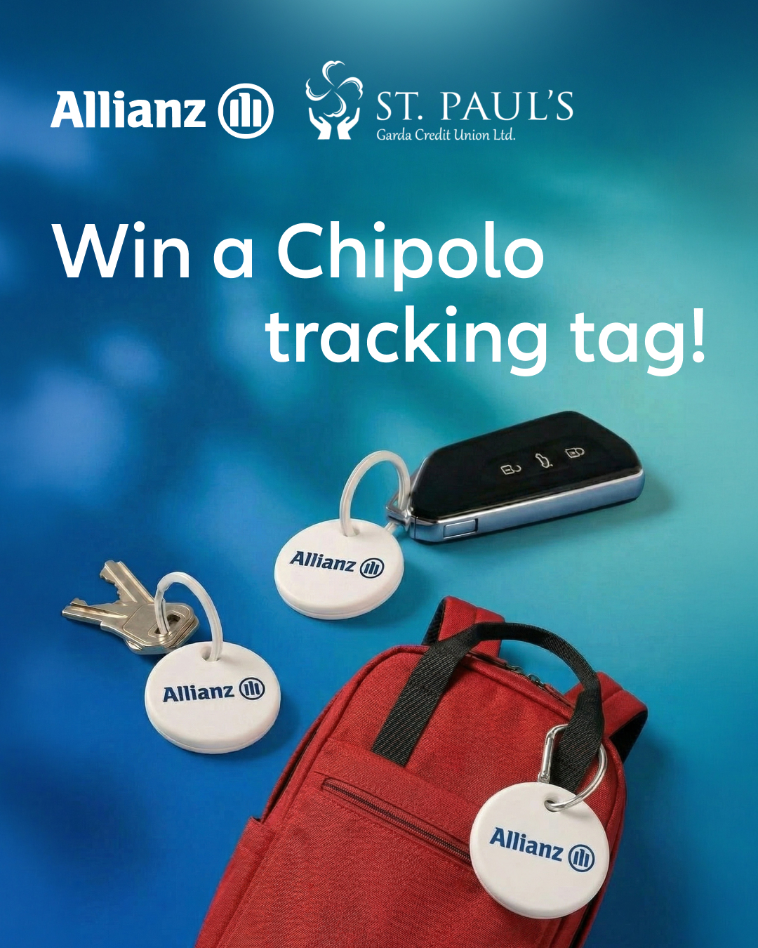 St. Paul's Credit Union chipolo competition poster