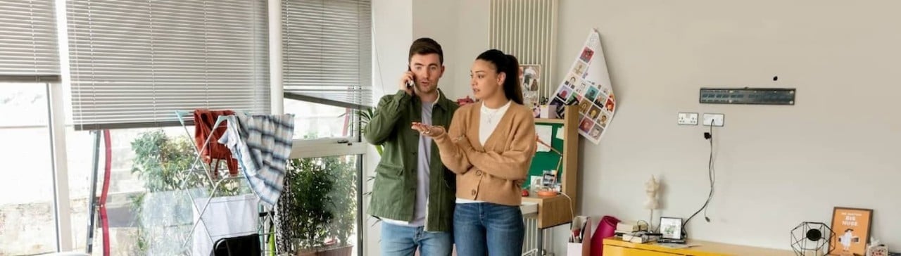 messed up apartment suspected robbery