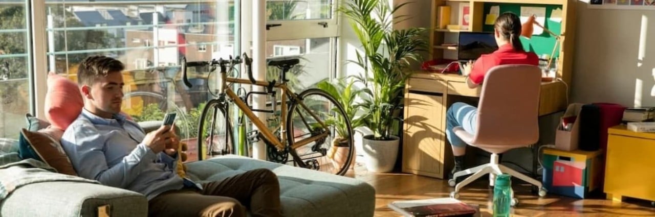 man searching for Allianz phone number