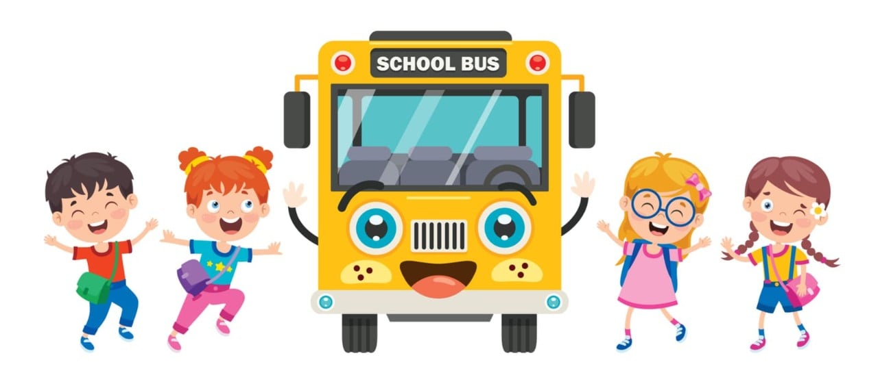 School bus school tour