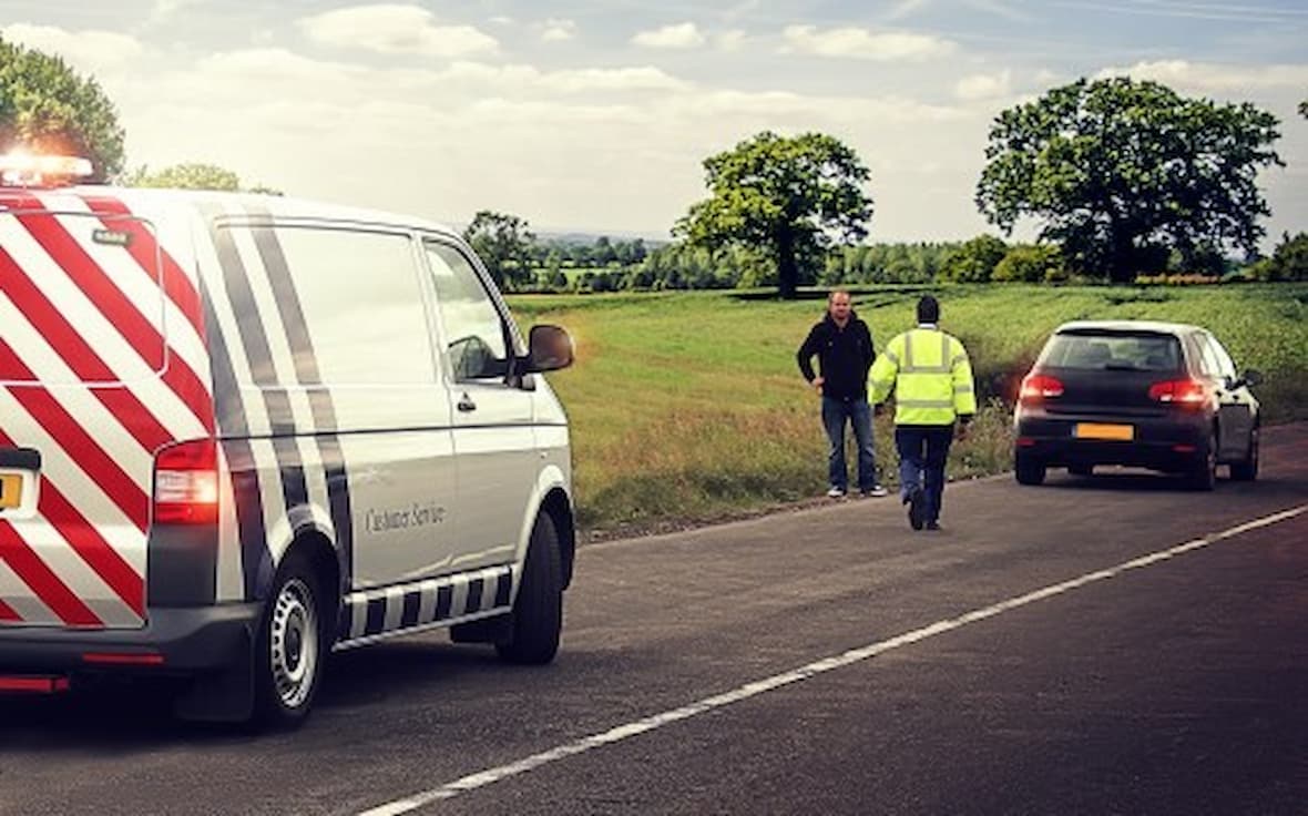 Breakdown assistance van