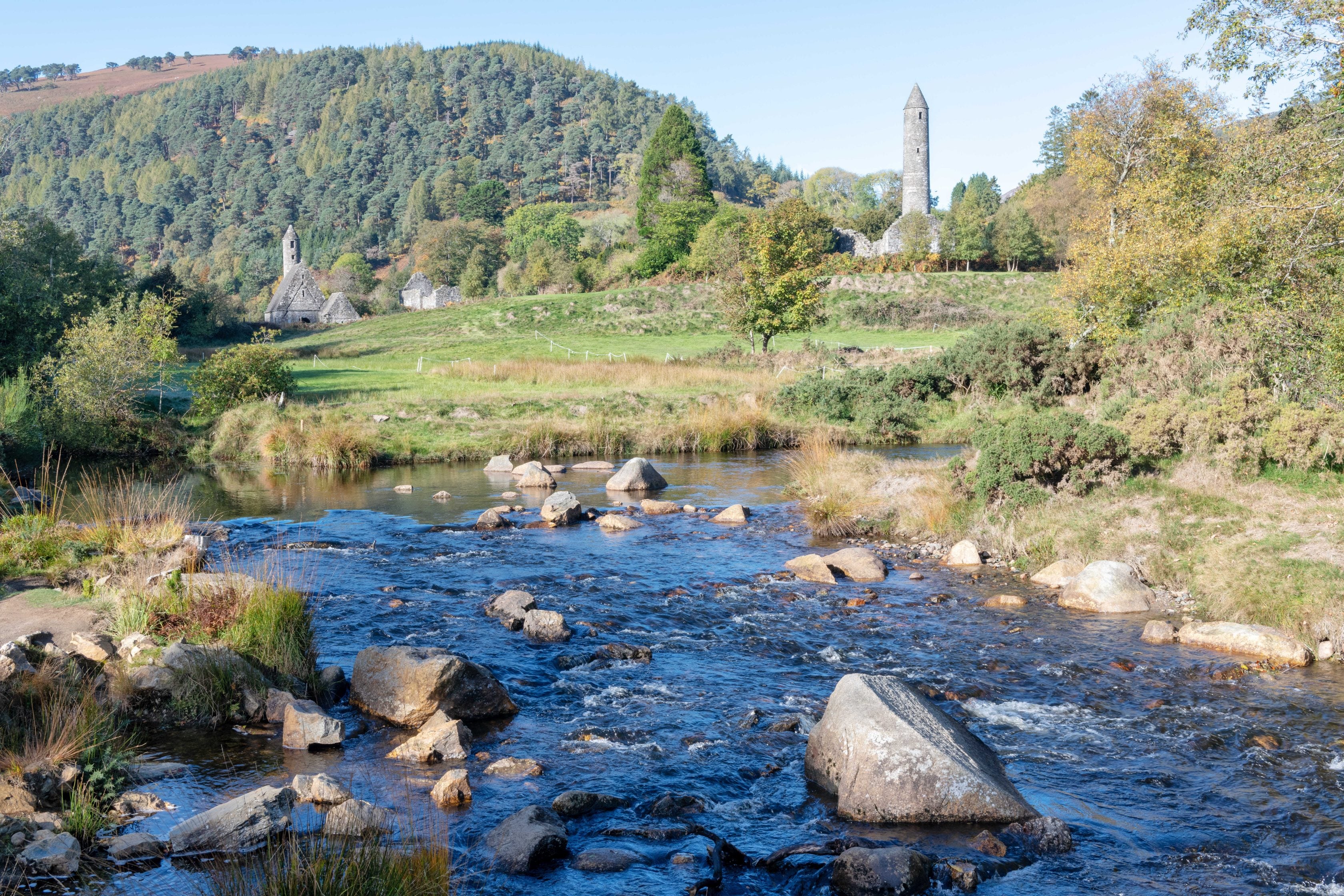Irish rocky stream great drive