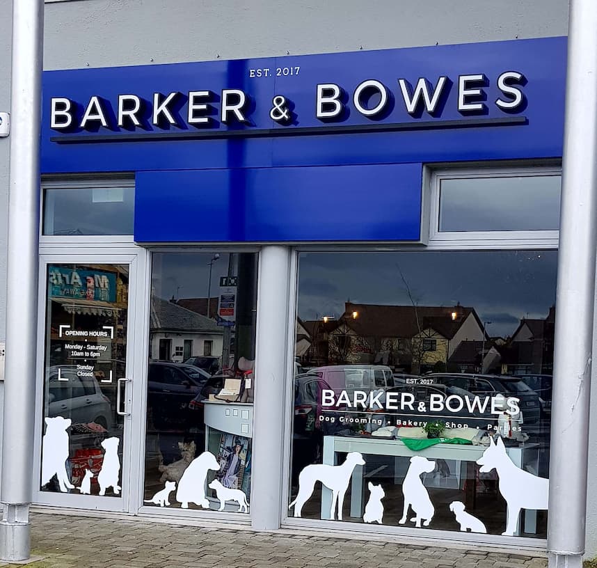 Dog shop from outside